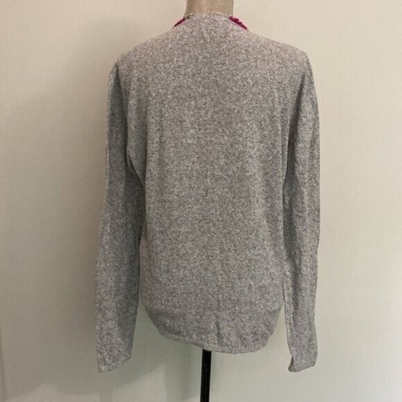 ZARA Grey Sweater Medium Sleeved - Picture 5 of 9